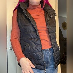 New York & Company Puffer Puffy Vest Zip Up Women’s Large